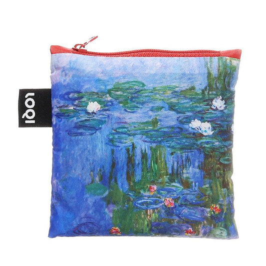 LOQI Foldable Bag-Claude Monet  Water Lilies Recycled