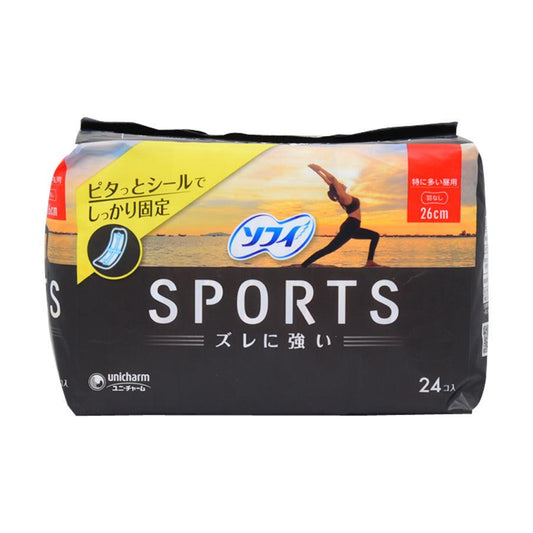 SOFY Sports 26cm Without Wings 24pcs (24pcs) - LOG-ON