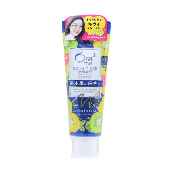 ORA2 Stainclear Toothpaste Fresh Kiwi Mint (130g) - LOG-ON