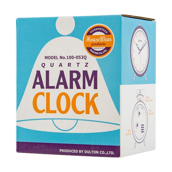 DULTON Quartz Alarm Clock (Navy)  (300g) - LOG-ON