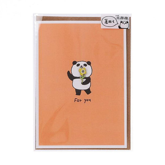 SANRIO For You Card - Panda Flower - LOG-ON