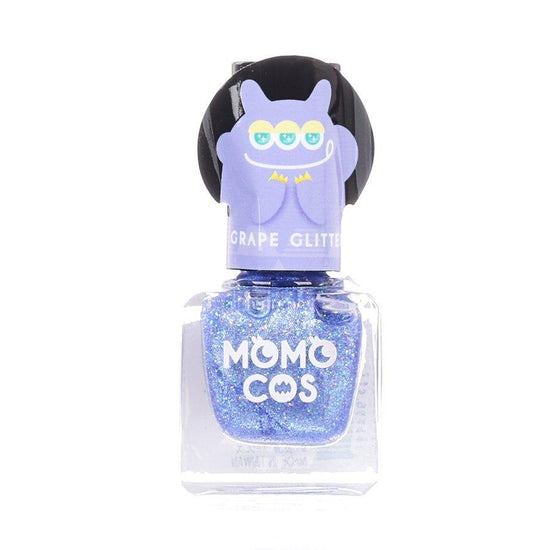 BEAUTY WORLD MOMO COS Peel Off Manicure - Grape Glitter (6mL) - LOG-ON