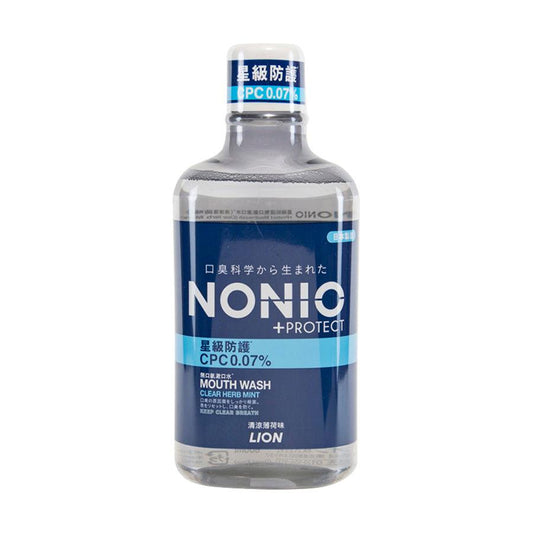 NONIO NONIO+ Protect Mouthwash (Clear Herb Mint)  (600mL)