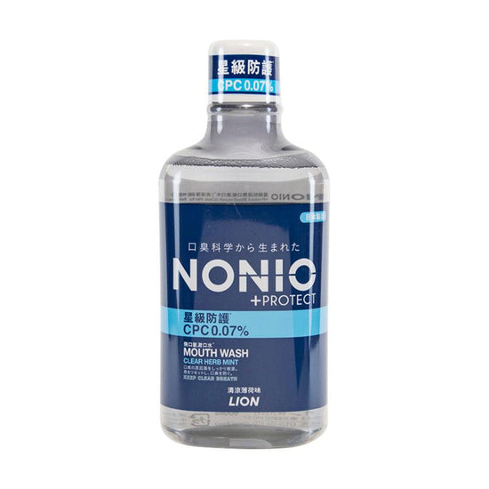 NONIO NONIO+ Protect Mouthwash (Clear Herb Mint) (600mL) - LOG-ON