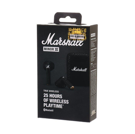 MARSHALL Minor III True Wireless Earphone Black - LOG-ON