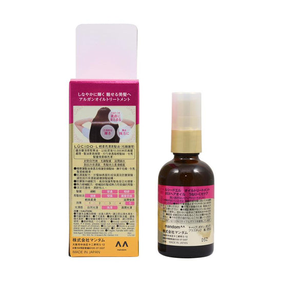LUCIDO-L Hair Treatment Oil Frizz Care (60mL) - LOG-ON