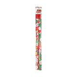 TSUTSUMU Xmas Roll Wrapping Paper 2pcs - Red & Green (45g) - LOG-ON