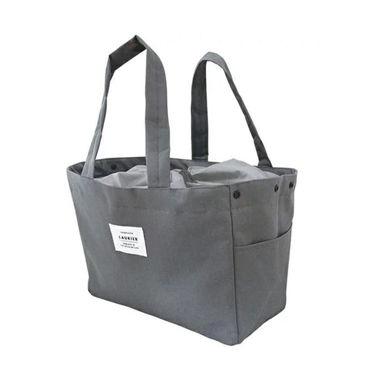 EL COMMUN Laurier Shopping Cooler Bag Dark Grey  (400g) - LOG-ON