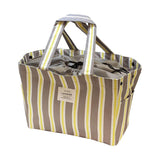EL COMMUN Laurier Shopping Cooler Bag Stripe Grey  (400g) - LOG-ON