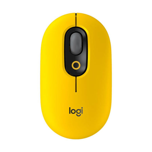 LOGITECH Pop Mouse Blast Yellow - LOG-ON