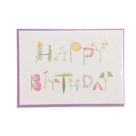 SANRIO Birthday Card - Botanic - LOG-ON