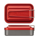 THE SKATER Aluminum Mestin 600mL-Red (230g) - LOG-ON