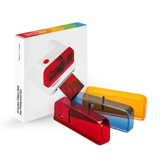 POLAROID - Set de 3 filtres colorés pour appareil photo instantané Go -  Rouge, bleu, jaune - Zoma