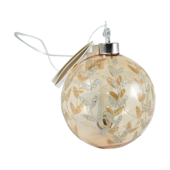 INGE Led Ornament Ball - Gold 10cm - LOG-ON