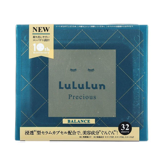 LULULUN Precious Face Mask Balance 32pc (32pcs) - LOG-ON