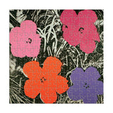 GALISON Andy Warhol Flowers 144 Piece Wood Puzzle - LOG-ON