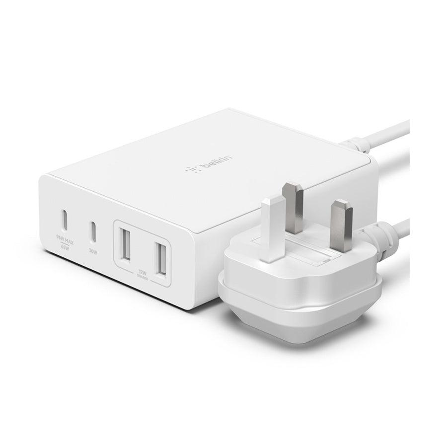 Belkin's new Boost Charge Pro 4-port GaN Charger 108W can juice up