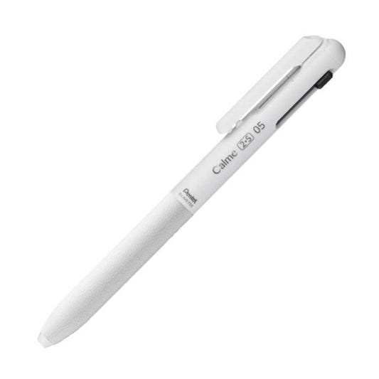 PENTEL Calme 2+1 Multifunction Pen 0.5mm - White - LOG-ON