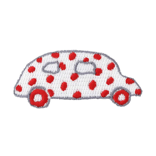 SOUSOU Embroidery Brooh Car Red - LOG-ON