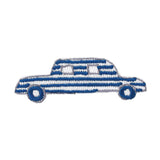 SOUSOU Embroidery Brooh Car Blue - LOG-ON