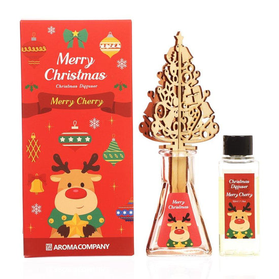 AROMA COMPANY Christmas Diffuser - Merry Cherry (50ml) - LOG-ON