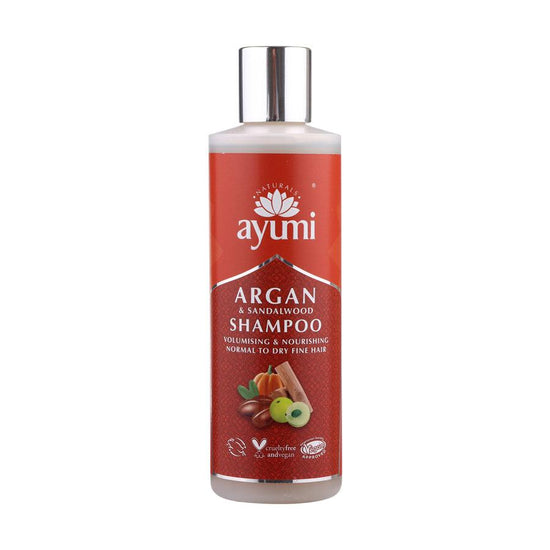 AYUMI NATURALS Ayumi Argan & Sandalwood Shampoo (250mL) - LOG-ON