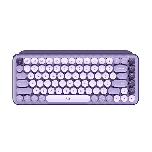 LOGITECH Pop Keys Wireless Keyboard Lavender