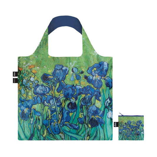 LOQI Fold Bag - Irises (Van Gogh)