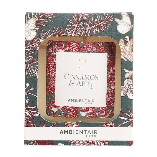 AMBIENT AIR Candles 30H Cinnamon&Apple AA Premium - LOG-ON