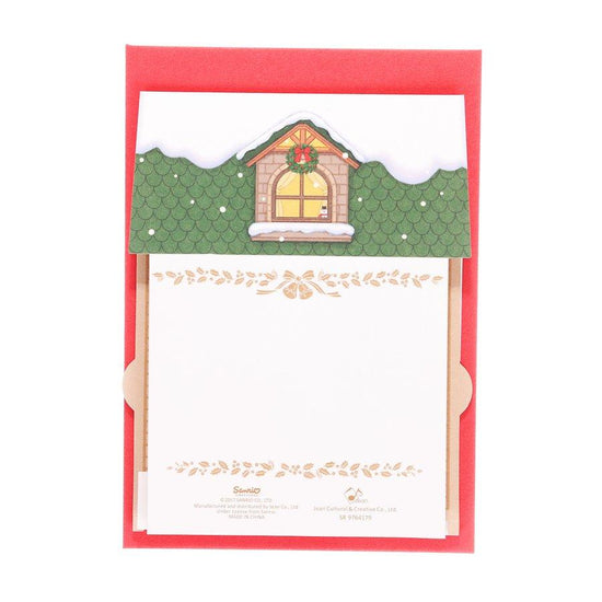 SANRIO Xmas Card Pop Up - Santa Home - LOG-ON