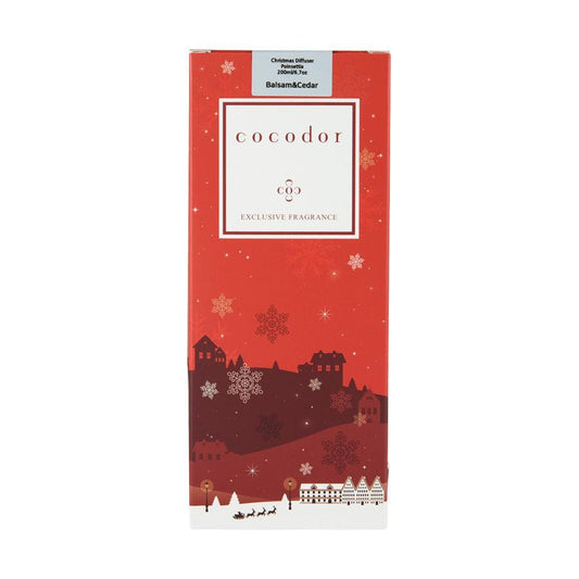 COCOD'OR Christmas Diffuser Poinsettia/Balsam&Cedar  (200mL)