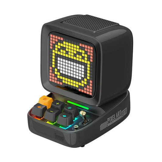 DIVOOM DITOO Pro The Retro Pixel Art Portable Speaker (Black)