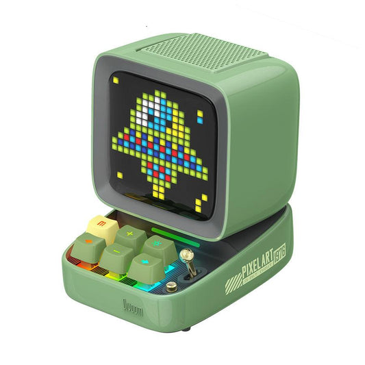 DIVOOM DITOO Pro The Retro Pixel Art Portable Speaker (Green)