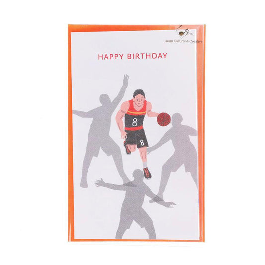 SANRIO Brithday Card Pop Up - Basketball - LOG-ON