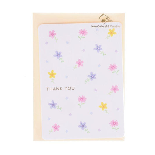 SANRIO Thank You Card - Flower - LOG-ON