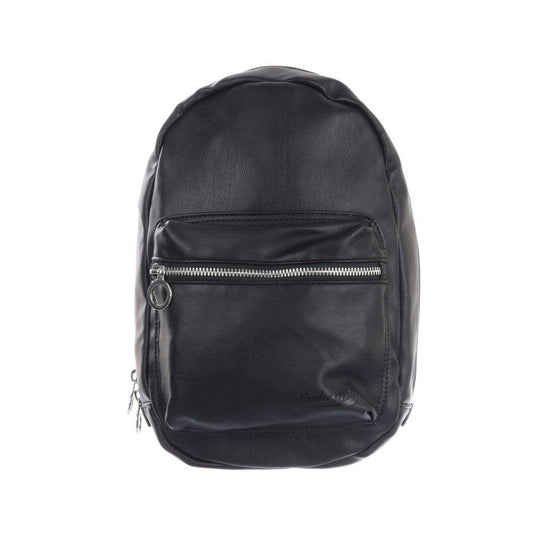 ARCHETYPE Millie Sheep Skin PU Backpack Mini Black - LOG-ON