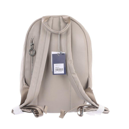 ARCHETYPE Millie Sheep Skin PU Backpack Mini Light Grey - LOG-ON