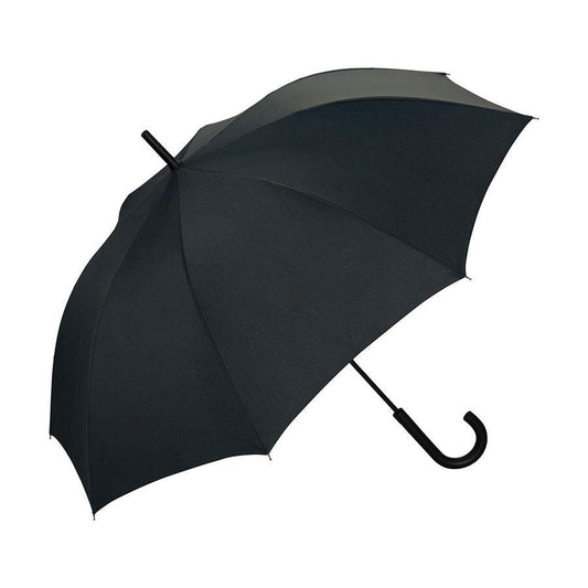 W.P.C. Wind Resistance Umbrella Black (500g) - LOG-ON