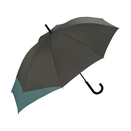 W.P.C. Back Protect Umbrella Grey X Blue (480g) - LOG-ON