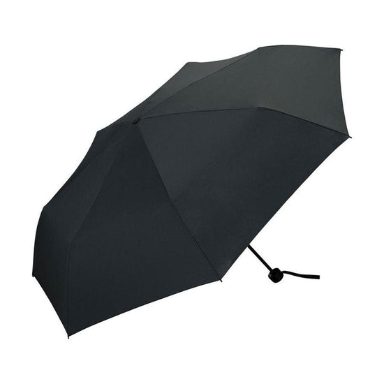 W.P.C. Wind Resistance Folding Umbrella Black (350g) - LOG-ON