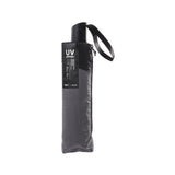 W.P.C. Back Protect Umbrella Grey X Black (310g) - LOG-ON