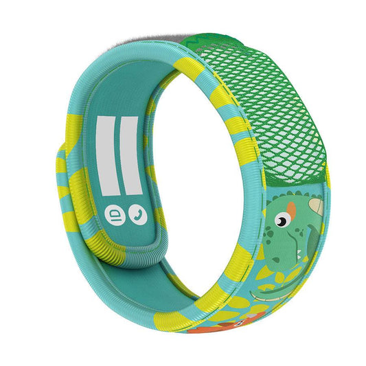 PARA'KITO Parakito Wristband - Kids Green Dinosaur - LOG-ON