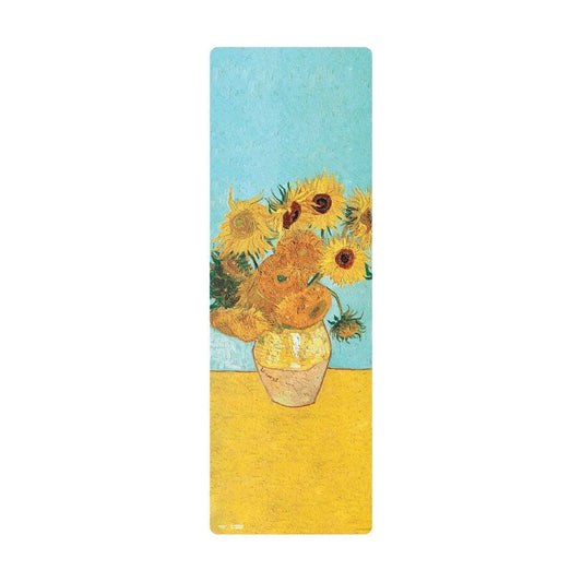 STRAVELING MUZEUM Van Gogh Yoga mat-Sunflowers