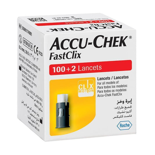 ACCU-CHEK Accu-Chek FastClix Lancets 102's - LOG-ON