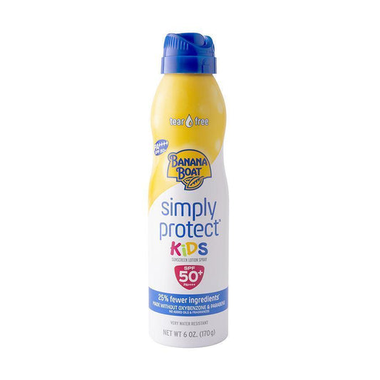 BANANA BOAT Simply Protect Kids Spray SPF50+  (170g) - LOG-ON