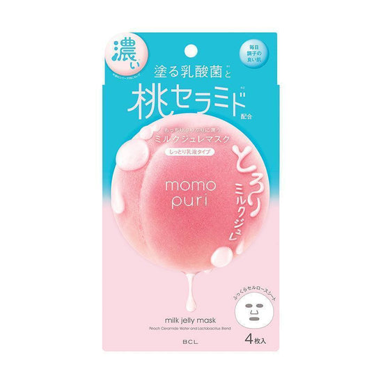 BCL Momopuri Milk Jelly Mask - LOG-ON