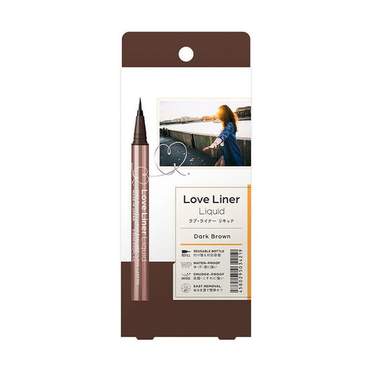 LOVE LINER Liquid Eveliner Dark Brown  (0.55ML)