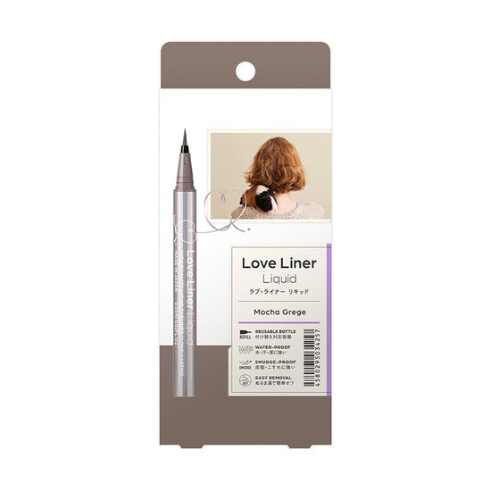 LOVE LINER Liquid Eveliner Mocha Grege (0.55ML) - LOG-ON
