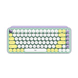 LOGITECH Pop Keys Wireless Keyboard Daydream Lavender - LOG-ON