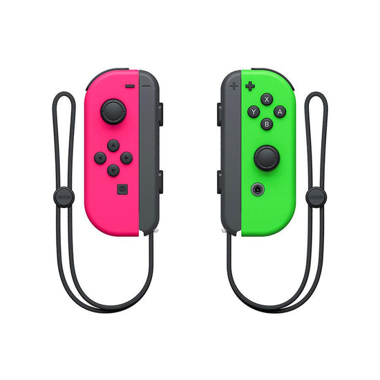 NINTENDO Switch Joy-Con Neon Green/Pink - LOG-ON
